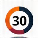Icon representing a 30-day challenge